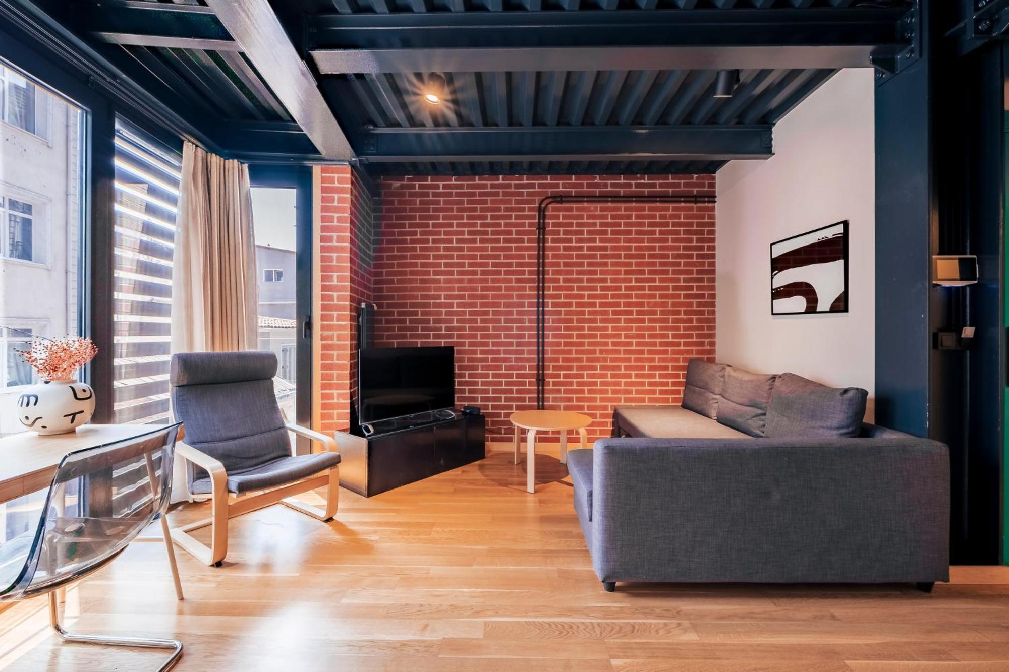 Homie Suites - "Loft 27" Urban Comfort Suites In The Heart Of Cihangir Istanbulská provincie Pokoj fotografie